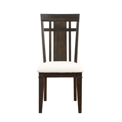 Ensemble de 2 chaises d'appoint en bois Beige Classic Look