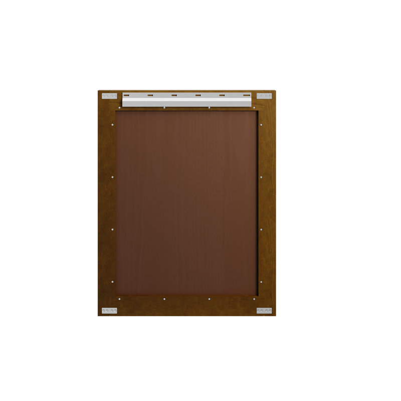 Bellshire Mirror, 38" x 30", Honey Oak