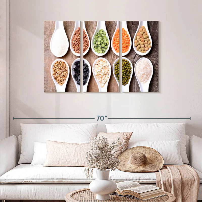 Yarlin Grains, 28" H x 45" W