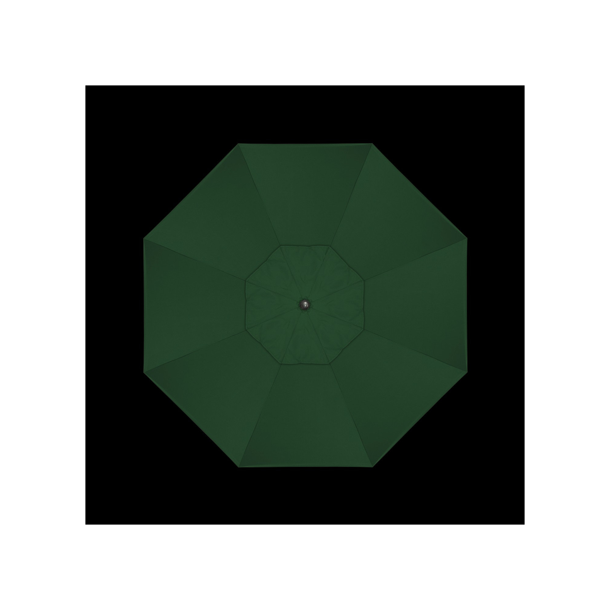 9' Market Sunbrella Umbrella, Canvas Forest Green Sunbrella® Canvas