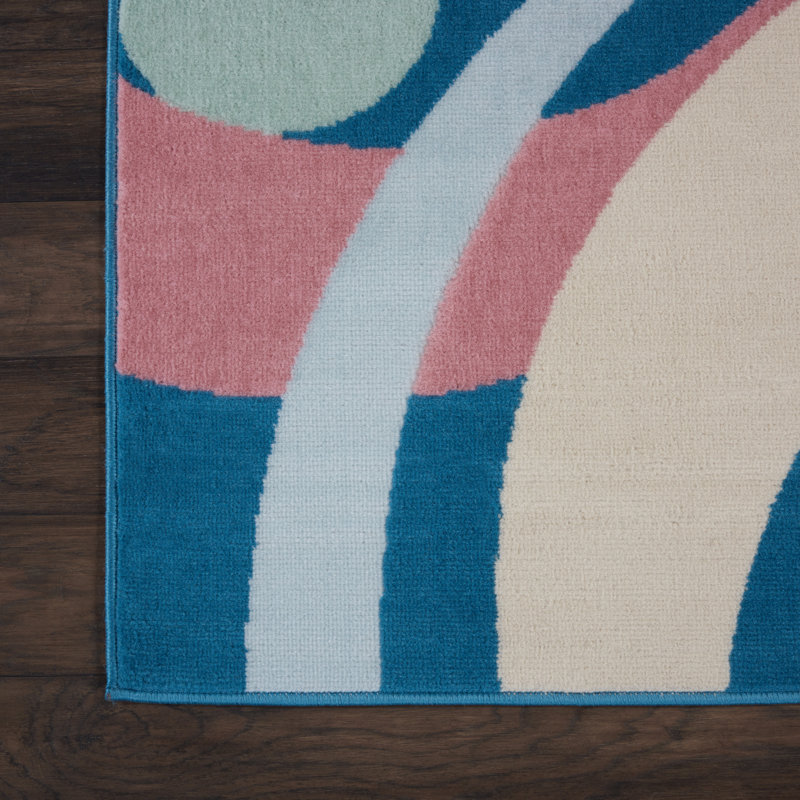 Zakirah Abstract Indoor Rug, Rectangle 7'10" x 9'10"
