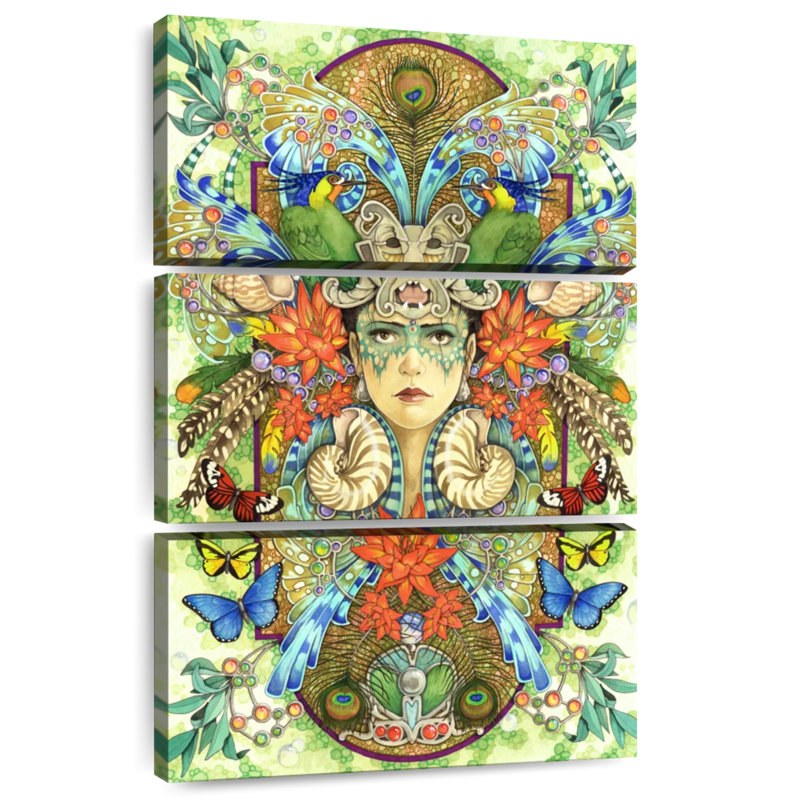 Leisha Rio Beauty, 38" H x 24" W