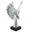 Élégant objet décoratif en aile en résine pour décoration de salon - Figurine moderne pour bureau ou maison-198628113-198628126