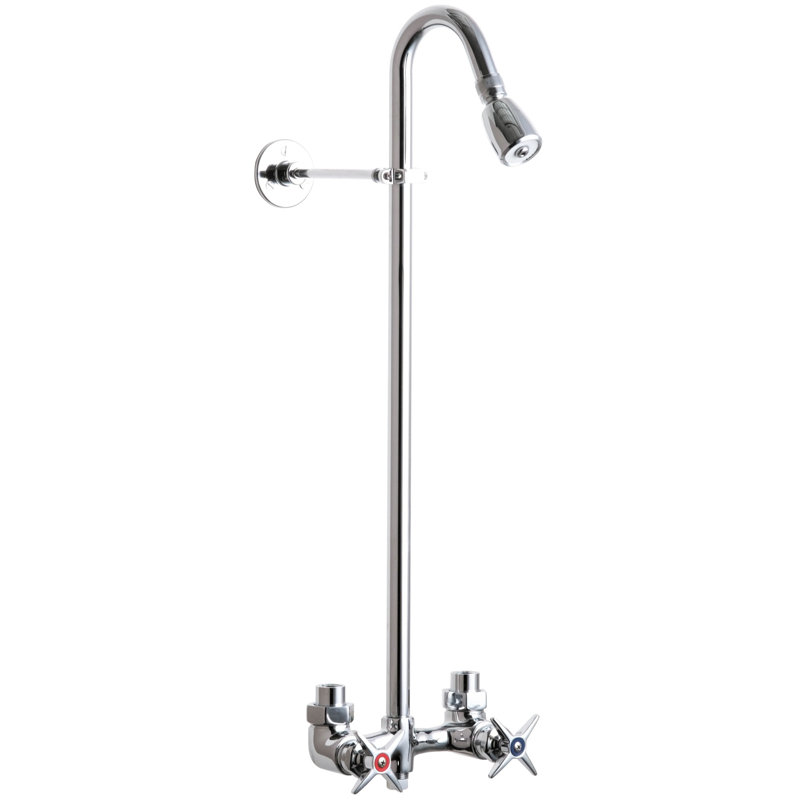 Wall Mounted Hot and Cold Adjustable Shower Head
