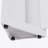 Corner Storage Cabinet With 2 Doors, 5-Tier Metal Cabinet With Adjustable Shelves