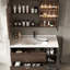 Armoire de salle de bain de style chinois