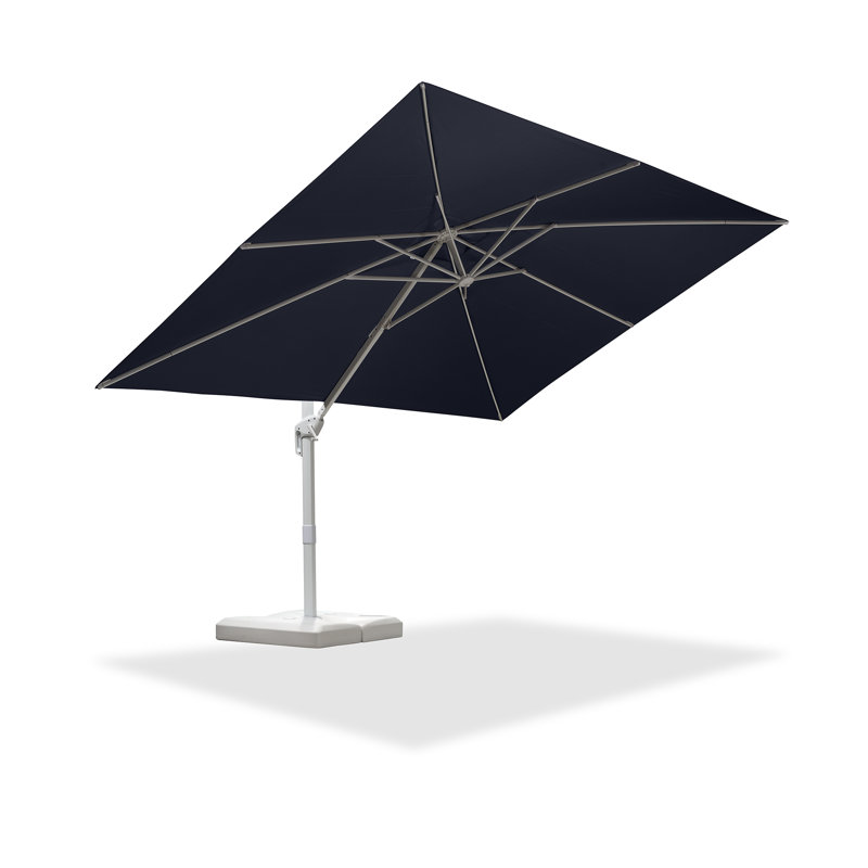 274cm X 335cm Rectangular Cantilever Parasol, Navy