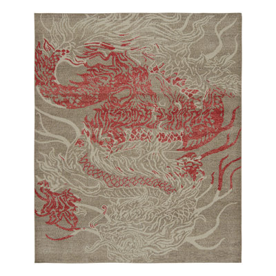 Hand Knotted Wool Rug