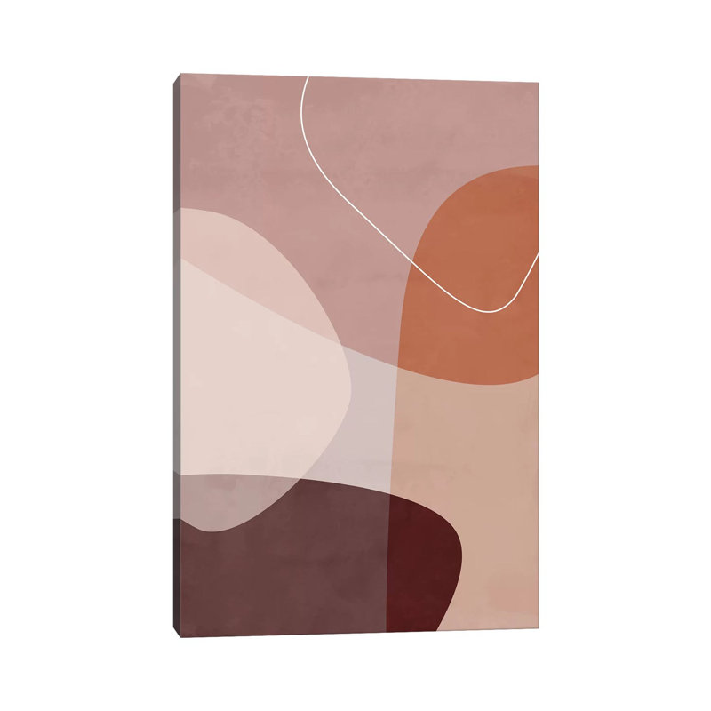 Graphique 210X - Estampe numérique sur toile tendue avec châssis, H 26 po x l 18 po x 1,5 po
