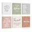 6 Piece Wrapped Canvas Wall Art