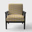 Abisoye - Fauteuil d'appoint rembourré Mid-Century