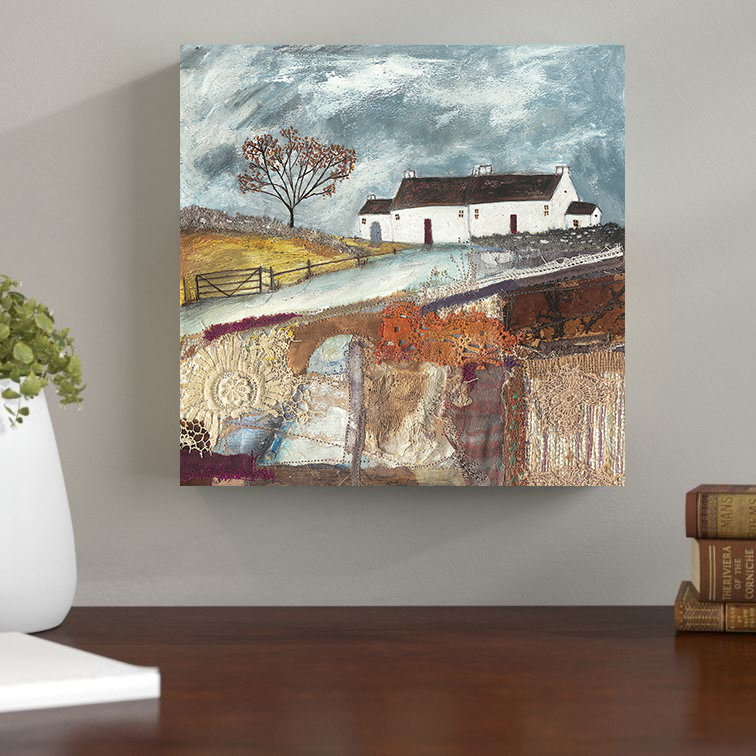 Louise O'Hara - Wrapped Canvas Painting, 85cm H x 85cm W x 3.8cm D