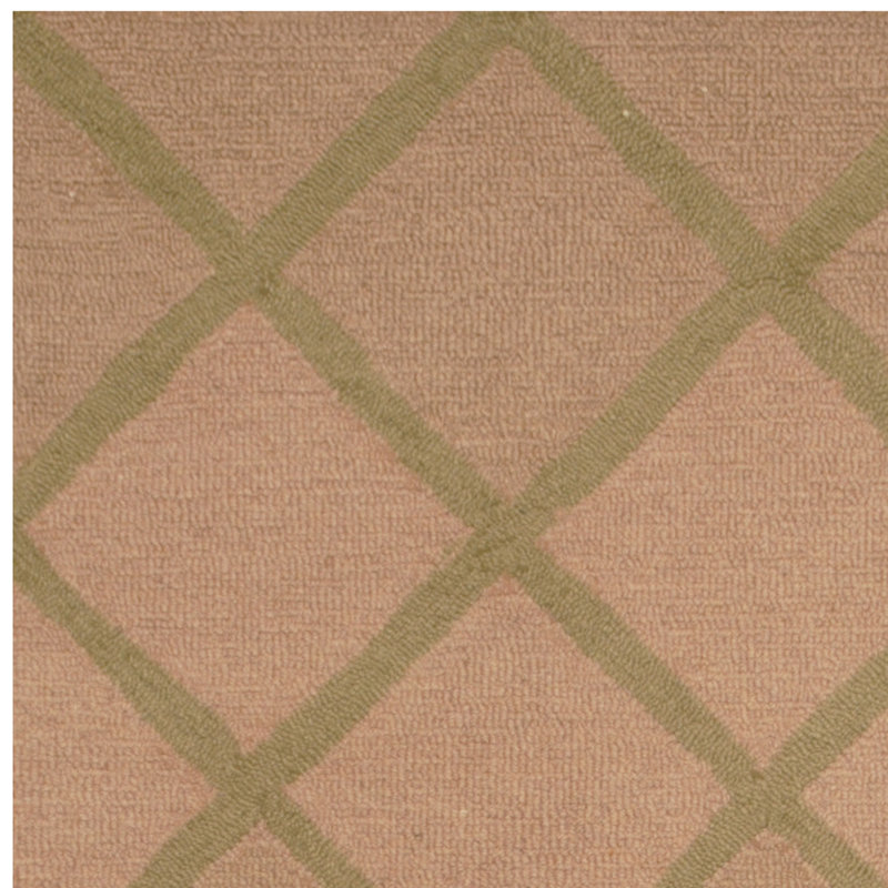 Wool Geometric Indoor Rug