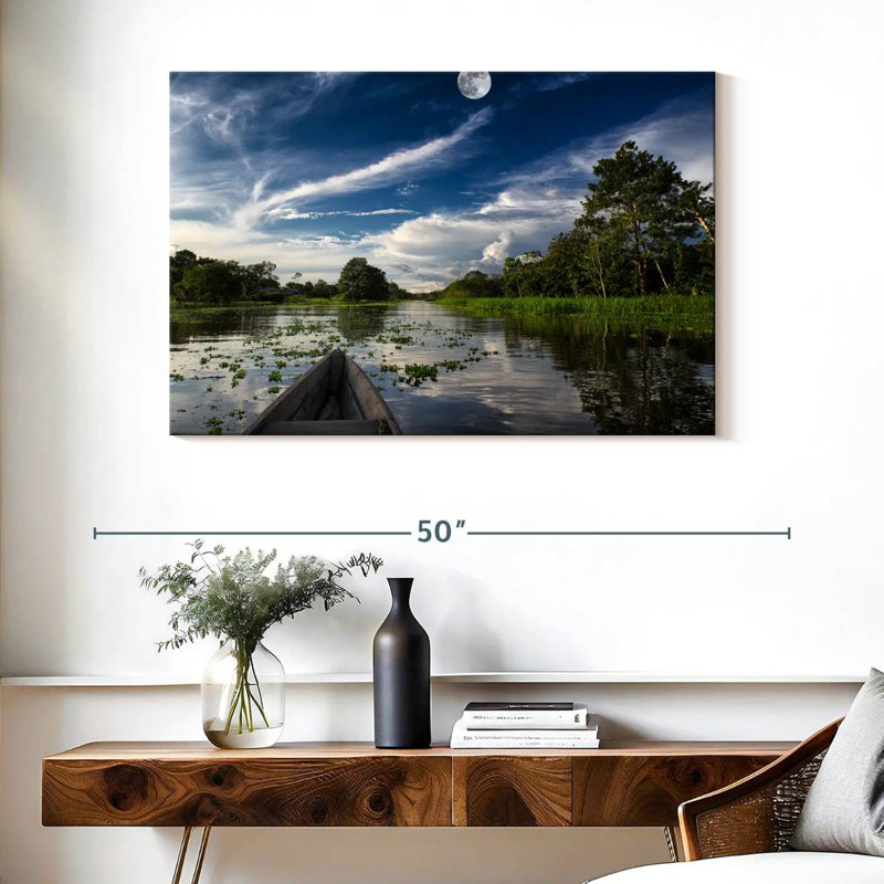 Amazon River Canoe, H 26 po x l 39 po