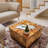 Artlone Solid Wood Coffee Table-1966437190