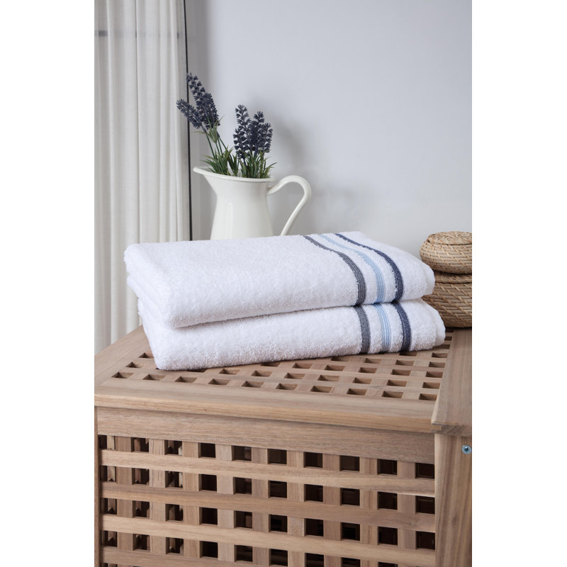 Zimmer Midweight Bath Towel, Blue