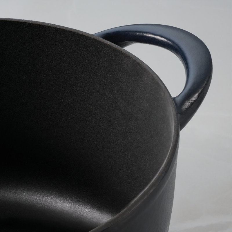 Tramontina 4 Pcs. Enamelled Cast Iron Nesting Cookware Set 26 cm, Black