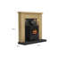 Barrowden Electric Timber Inglenook Fireplace