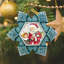 Treasured Memories 3'' Handmade Holiday Shaped Ornament