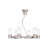 6 - Light Wagon Wheel Chandelier