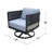 Olympic Swivel Lounge Chairs Set of Two with End Table