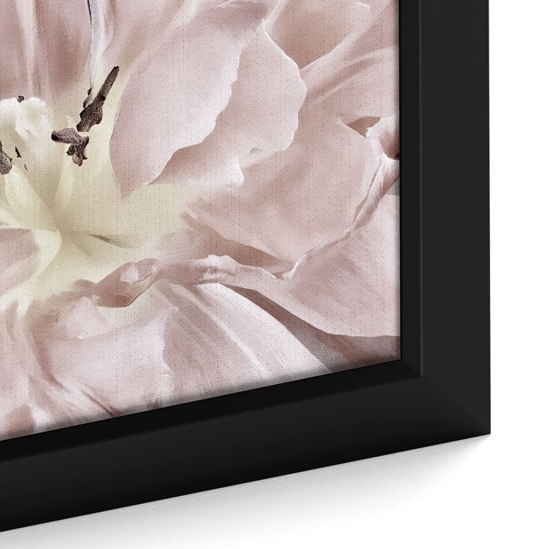 Pastel, impression sur toile, H 16 po x l 24 po, Cadre noir