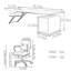 Bureau d'ordinateur Arbelaez-2054997314