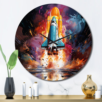 Daleena Metal Wall Clock