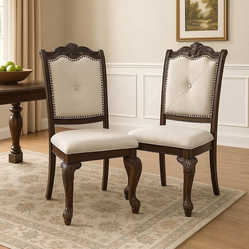 Ensemble de 2 chaises de salle à manger d'appoint