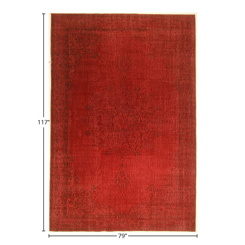 Luxor Handmade Cotton and Wool Oriental Area Rug