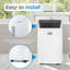 Climatiseur portatif BACC 12 000 BTU ASHRAE 128, blanc