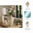 Contemporary Swirl Pattern Glass Vase For Home Decor - Decorative Flower Vase Perfect For Table Centerpiece, Entryway, And Living Room Decor - 15", Ivory-666205714