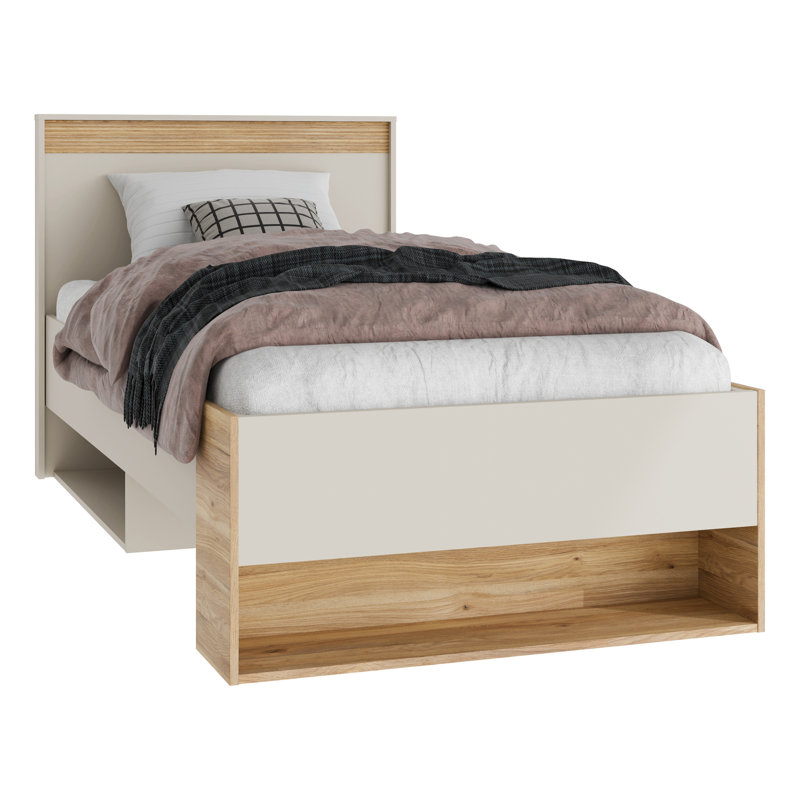 Tamarian European Single (90 x 200 cm) Drawers Bed Frame