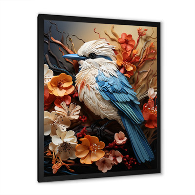 «Bold Brushstrokes Convey The Freedom Of Birds», reproduction sur toile