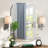 Rectangle Frameless Wall Mirror Accent Decorative Mirror Horizontal and Vertical for Bathroom