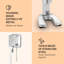 OneConcept 3 Speed Countertop Blender