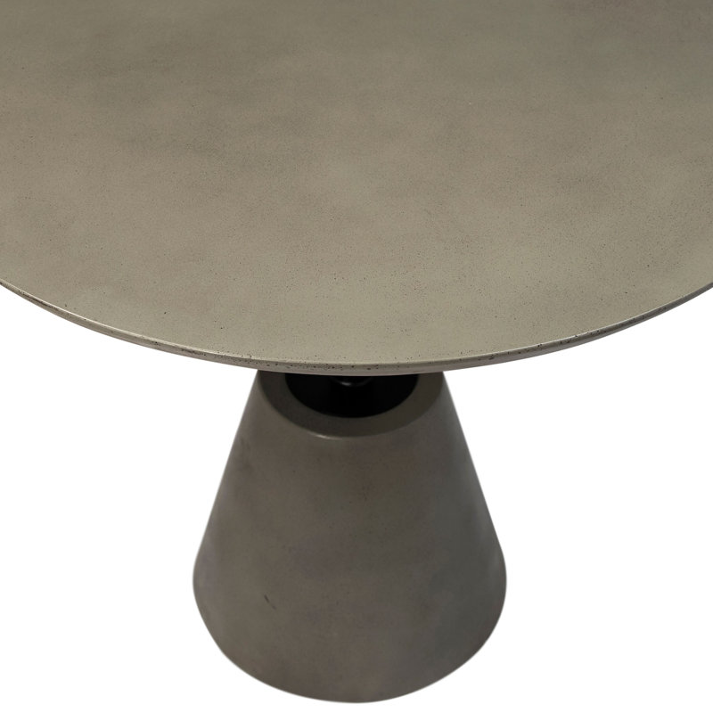Carigan Concrete Outdoor Bistro Table