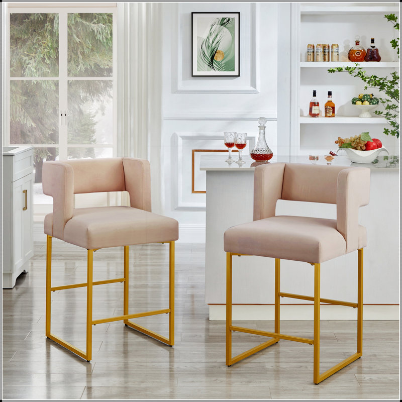 Ensemble de 2 chaises de bar Modern Fashion