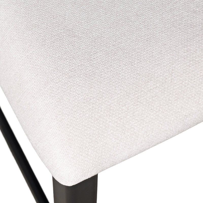 Tabouret de comptoir Beck, Noir