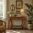 37.6" Console Table, Two-Tier Elegant Entryway Hallway Table