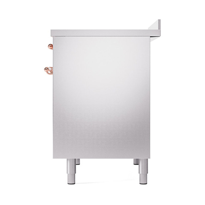 ILVE Nostalgie II Noblesse 40 in Induction Range, Stainless Steel/Copper
