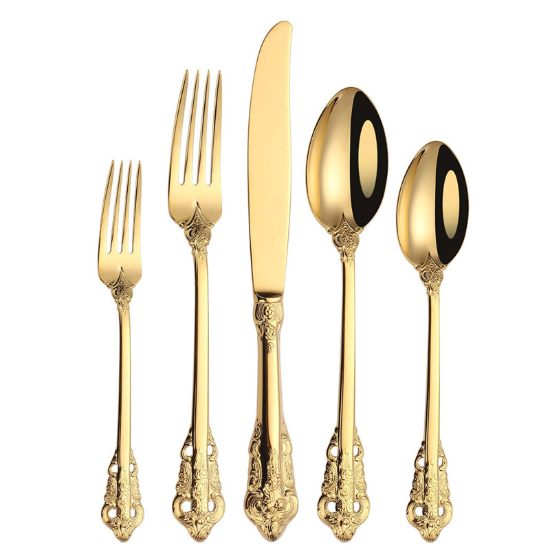 Astoria Grand Palacio 5 Piece Stainless Steel Cutlery Set , Service for 1