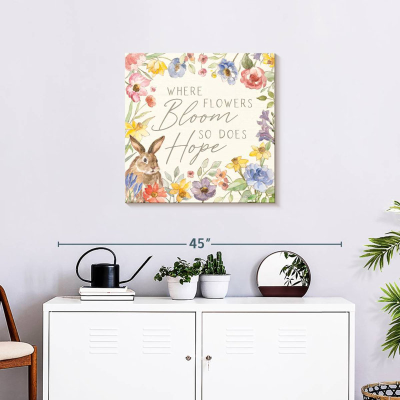 Tergel Happy Easter III, 24" H x 24" W