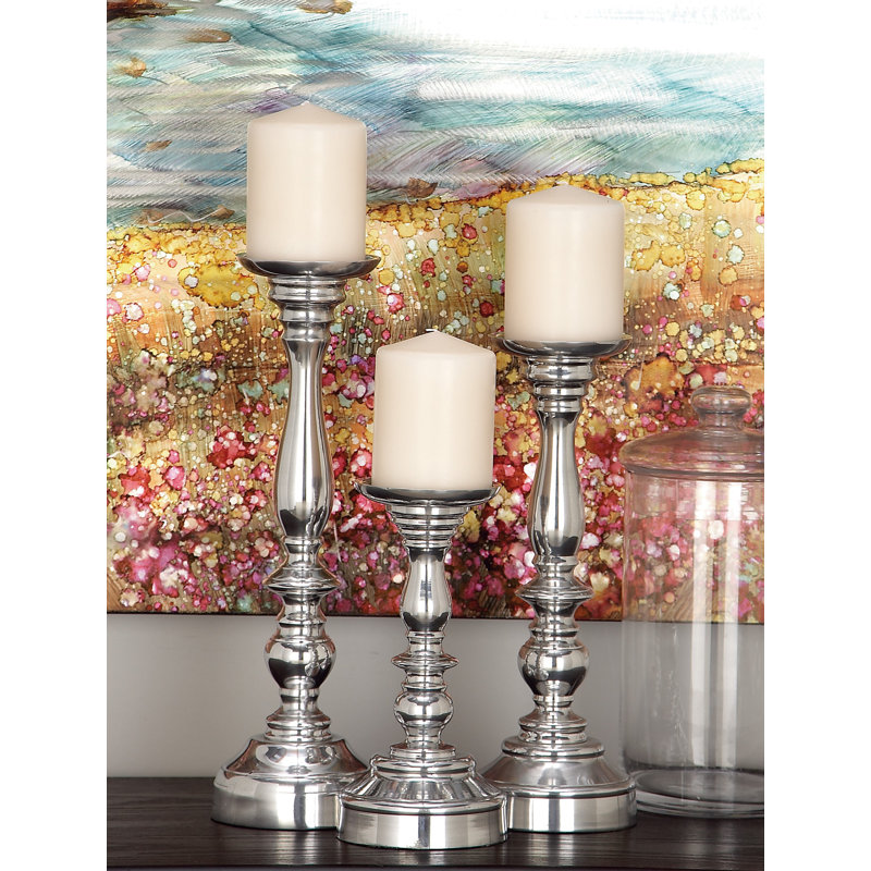 14'' H Metal Tabletop Candlestick