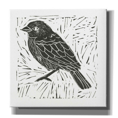 «Bird Element I» par Courtney Prahl, estampe numérique sur toile