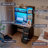 3-Drawer Computer Desk with Built-In Electrical Outlet and LED Lights-1863977336