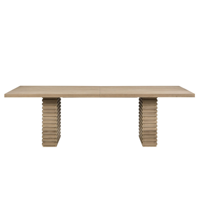 Table à manger (table seulement), Bois de frêne naturel