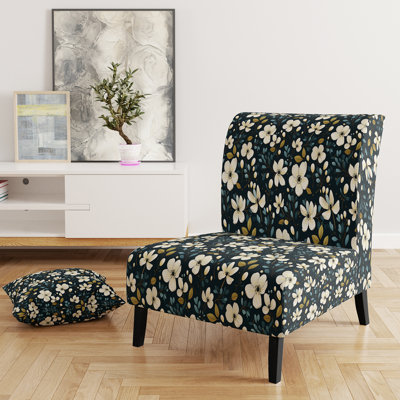 Fauteuil de chambre en velours Minimalist