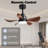 28 Lnch Ceiling Fan With Lights Remote Control-23047425-23047438