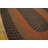 Vintage Braided American  Rug